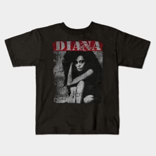 TEXTURE ART - DIANA ROSS  NO MOUNTAIN Kids T-Shirt